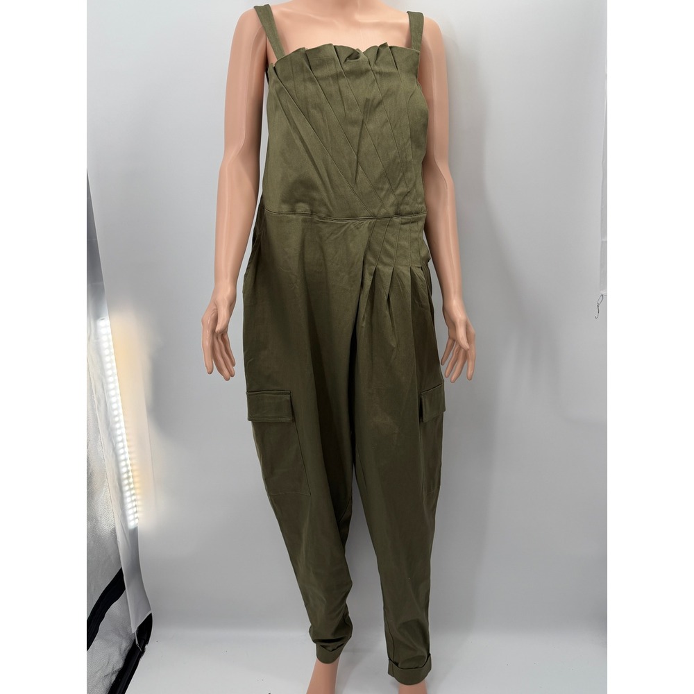 Lala‎ Anthony 16 Military Chic  Y2K Cargo Jumpsuit Utility Gorpcore Streetwear